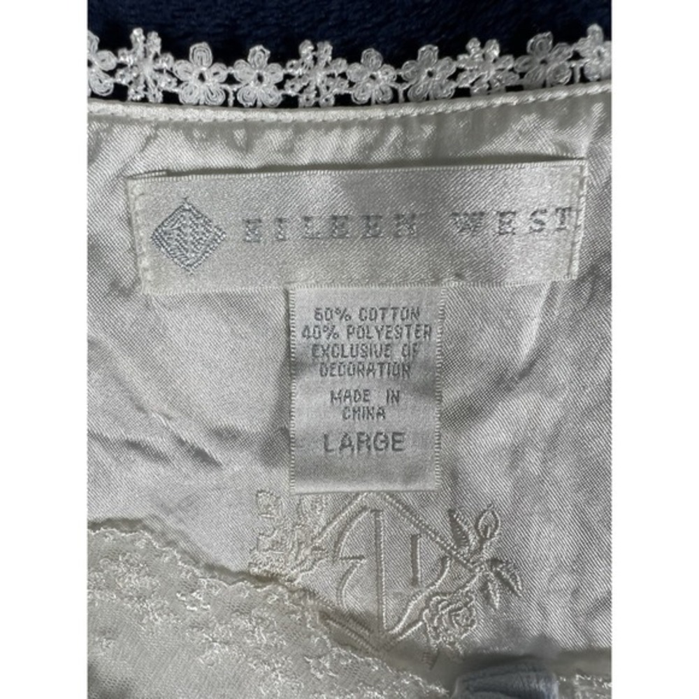 Eileen West Nightgown Size Large Cotton - Picture 3 of 13